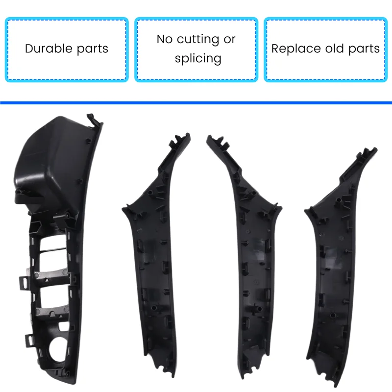 Interior Front Door Armrest Panel Trim Pull Handle Set Replacement For BMW 5 Series F10 F11 F18 520I 523I 525I 528I RHD-A65M
Interior Front Door Armrest Panel Trim Pull Handle Set Replacement For BMW 5 Series F10 F11 F18 520I 523I 525I 528I RHD-A65M