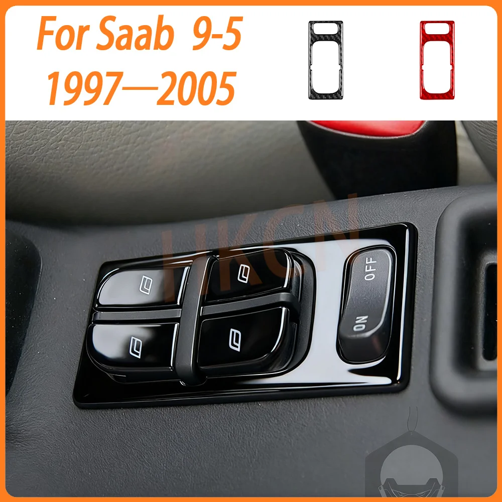 Carbon Fiber Window Control Button Switch Panel Trim Compatible with Saab 9-5 1997—2005 Car Interior Accessories Sticker
Carbon Fiber Window Control Button Switch Panel Trim Compatible with Saab 9-5 1997—2005 Car Interior Accessories Sticker