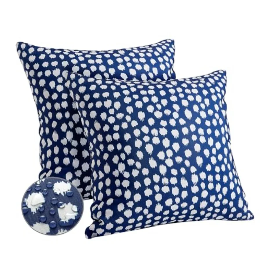 Outdoor Pillow Covers 18x18 Set of 2 Boho Design Polka Dot Decorations Pillows Summer Outdoor Waterproof Patio Furniture Garden
Outdoor Pillow Covers 18x18 Set of 2 Boho Design Polka Dot Decorations Pillows Summer Outdoor Waterproof Patio Furniture Garden