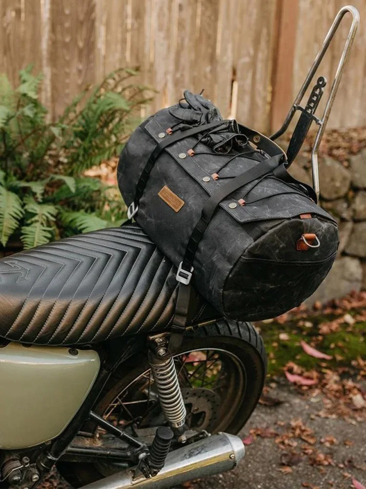American Retro Travel Bag Wax Dye Canvas Motorcycle Fitness Bag Single Shoulder Double Shoulder Crossbody Bag Motorcycle Rear...
American Retro Travel Bag Wax Dye Canvas Motorcycle Fitness Bag Single Shoulder Double Shoulder Crossbody Bag Motorcycle Rear...
