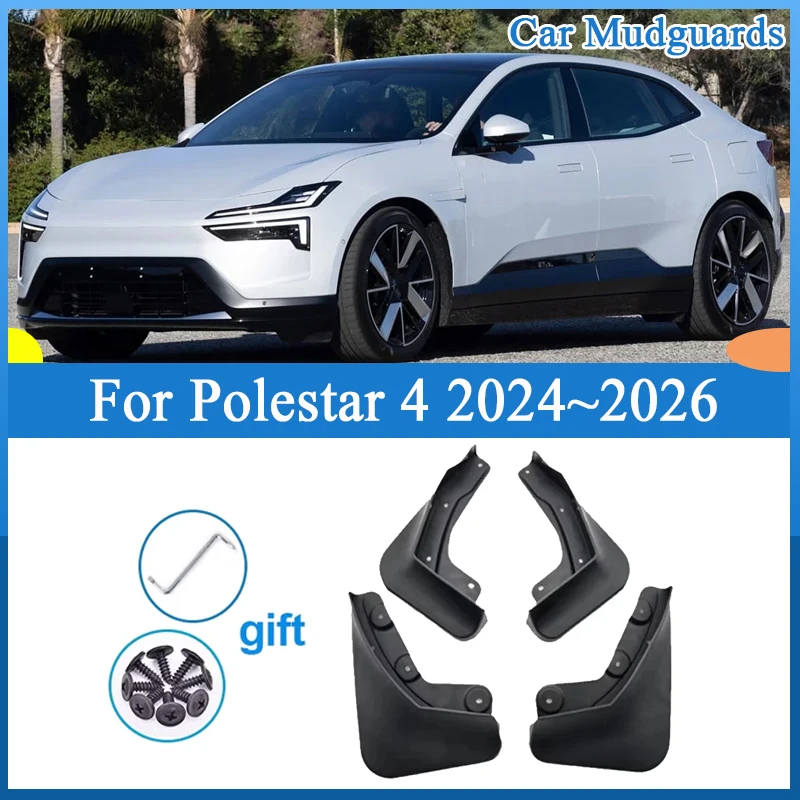 For Polestar 4 2024 2025 2026 Car Mudguard Mud Flaps Guard Splash Flap Mudflap Fender Auto Accessories Anti-splash Wheels Parts
For Polestar 4 2024 2025 2026 Car Mudguard Mud Flaps Guard Splash Flap Mudflap Fender Auto Accessories Anti-splash Wheels Parts