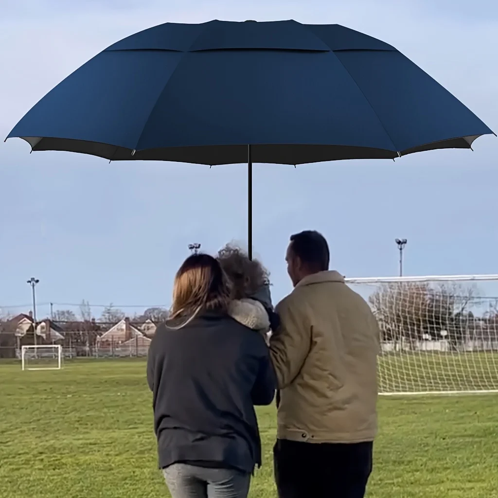 Windproof Umbrella 10-Reinforced Ribs Compact Double Layer UPF50+ Sun Rain Protection for Outdoor Beach Garden
Windproof Umbrella 10-Reinforced Ribs Compact Double Layer UPF50+ Sun Rain Protection for Outdoor Beach Garden