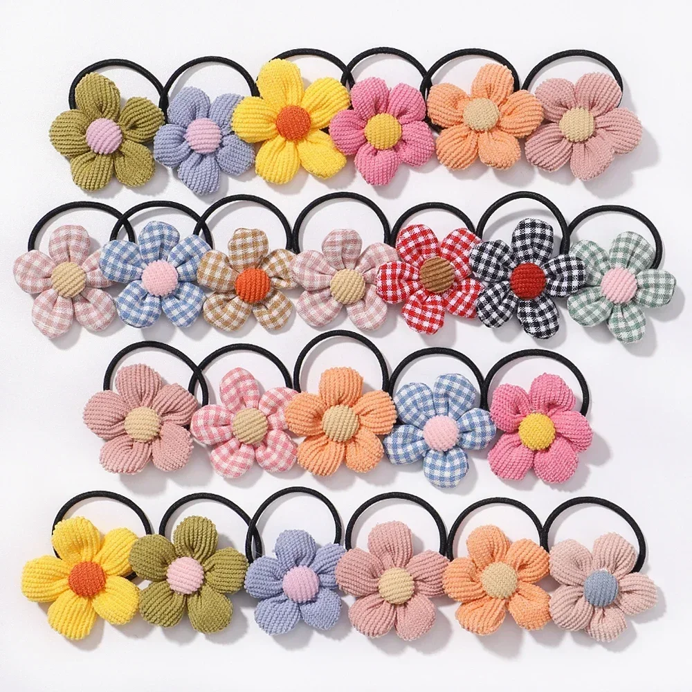 12Pcs/bag Girls Elastic Flower Hair Bands Sweet Hair Ties Children Ponytail Holder Rubber Band Headband Kids Hair Accessories
12Pcs/bag Girls Elastic Flower Hair Bands Sweet Hair Ties Children Ponytail Holder Rubber Band Headband Kids Hair Accessories