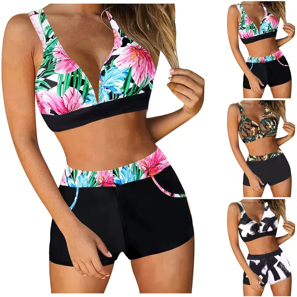 Large Size Swimsuit Women European And Beach Split Fashion Swimsuit Beach Sexy Bathing Suit Padded Thong Swimwear
Large Size Swimsuit Women European And Beach Split Fashion Swimsuit Beach Sexy Bathing Suit Padded Thong Swimwear