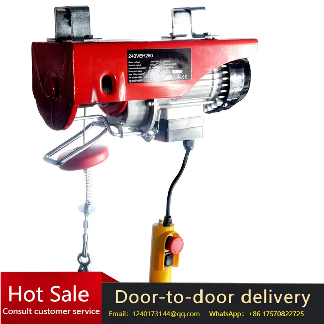 1 Ton Steel Wire Rope Electric Motor Hoist, New, 12/6m Lifting Height, 6mm, 6/12m/min Lifting Speed, Pendant Remote Control
1 Ton Steel Wire Rope Electric Motor Hoist, New, 12/6m Lifting Height, 6mm, 6/12m/min Lifting Speed, Pendant Remote Control