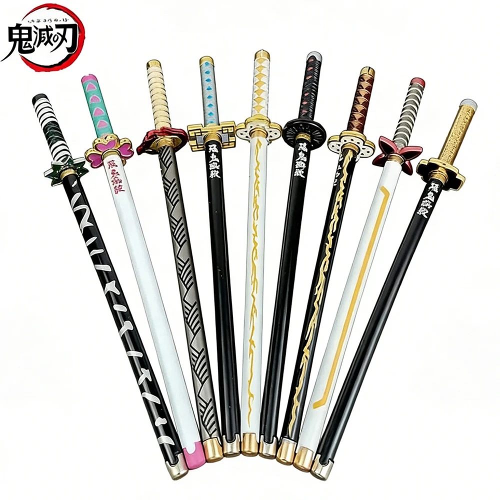17 Styles Japan Anime Demon Slayer Model Gel Pen 0.5mm Black Refill Cosplay Prop Kid Student Gift SlayerWeapon Sword
17 Styles Japan Anime Demon Slayer Model Gel Pen 0.5mm Black Refill Cosplay Prop Kid Student Gift SlayerWeapon Sword