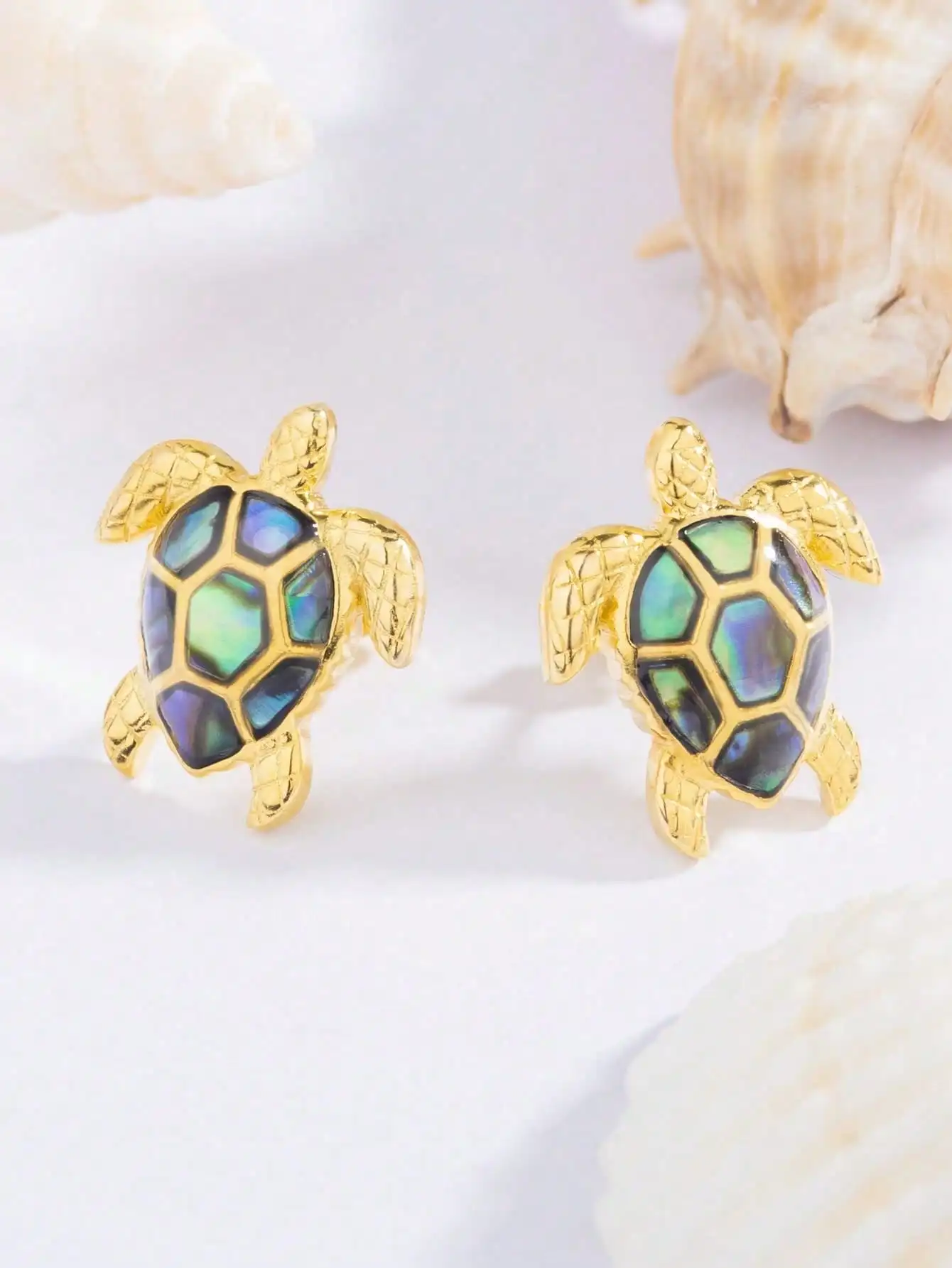 925 Sterling Silver Abalone Shell Sea Turtle Stud Earrings For Women Ocean Beach Jewelry Cute Animal Birthday Party Gifts
925 Sterling Silver Abalone Shell Sea Turtle Stud Earrings For Women Ocean Beach Jewelry Cute Animal Birthday Party Gifts