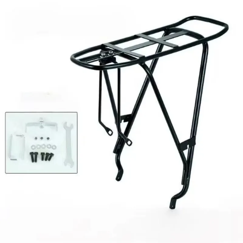 Wholesale black bicycle rack - rear luggage with freight, used for solid iron accessories
Wholesale black bicycle rack - rear luggage with freight, used for solid iron accessories