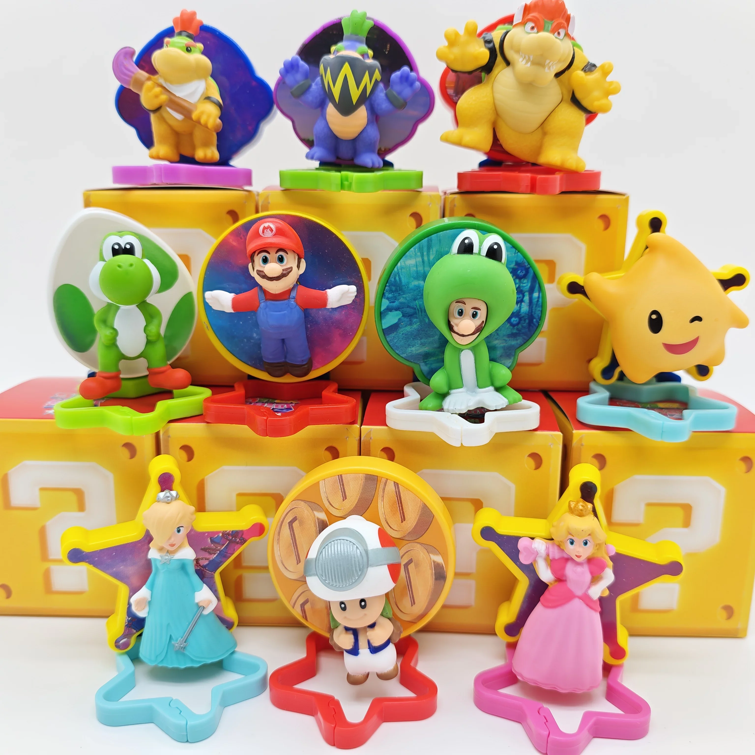 New Genuine Super Mario Collectible Figures Blind Box Luigi Peach Yoshi Bowser Toad Creative Desk Decor Ornament Fans Gift
New Genuine Super Mario Collectible Figures Blind Box Luigi Peach Yoshi Bowser Toad Creative Desk Decor Ornament Fans Gift