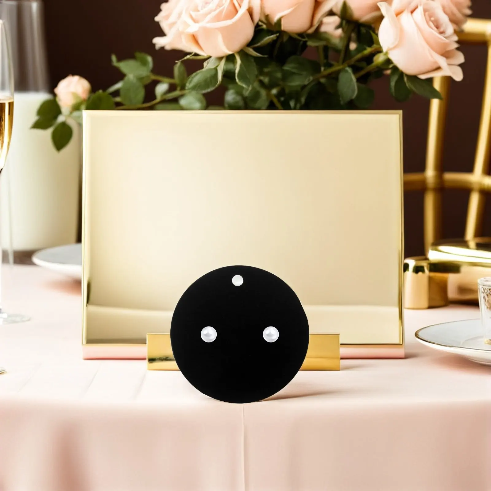 100Pcs Black Round Earring Display Cards 5Cm for Jewelry Packaging Supplies Earrings Holder for Retail Selling Small Business
100Pcs Black Round Earring Display Cards 5Cm for Jewelry Packaging Supplies Earrings Holder for Retail Selling Small Business