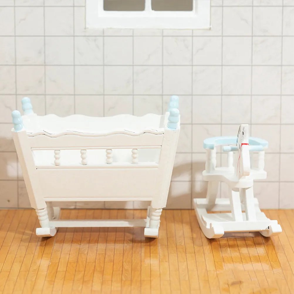 3Pcs Wear-Resistant Miniature Wooden Cradle Adorable Baby Walker for Mini House Decoration Creative Hobby Scene Supplies
3Pcs Wear-Resistant Miniature Wooden Cradle Adorable Baby Walker for Mini House Decoration Creative Hobby Scene Supplies