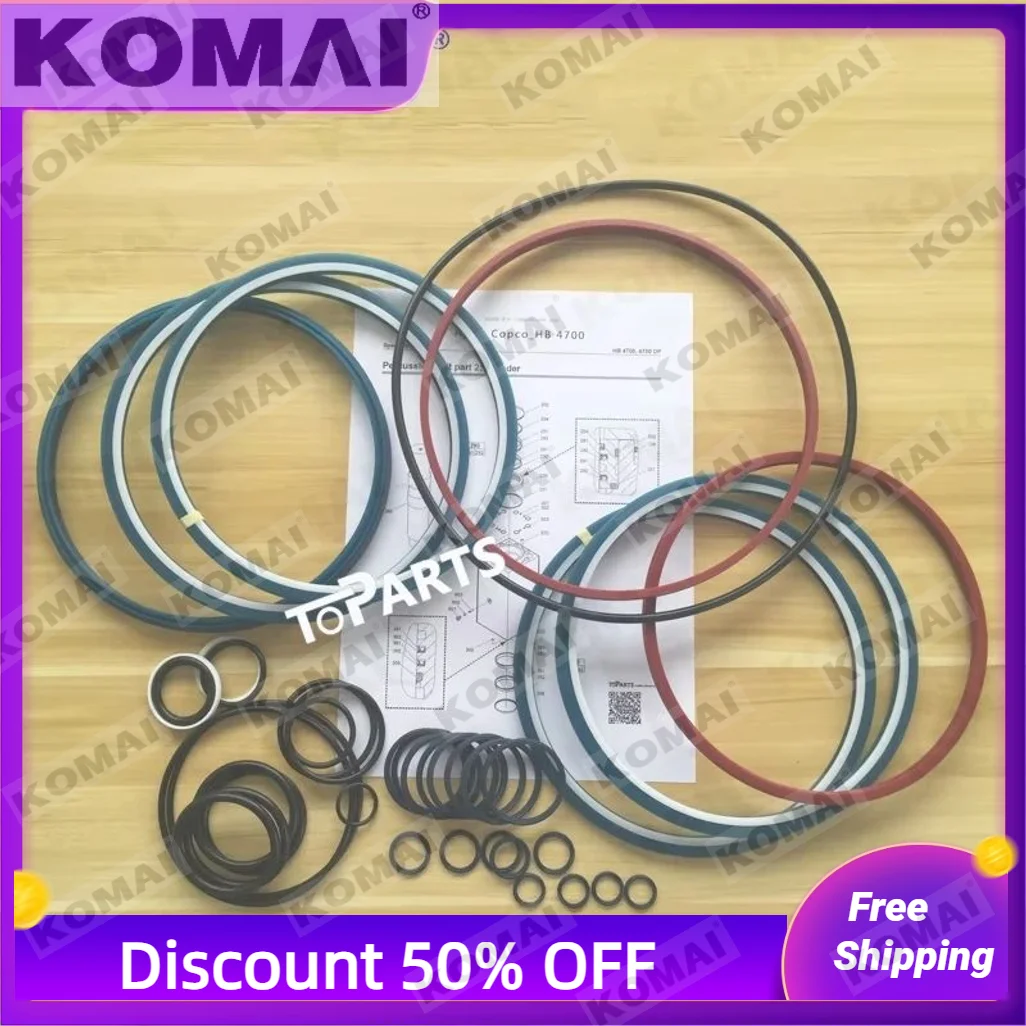 Atlas Copco HB4700 Hydraulic Breaker Seal Kit HB 4700 Hammer Seal Kit 3363 1038 36
Atlas Copco HB4700 Hydraulic Breaker Seal Kit HB 4700 Hammer Seal Kit 3363 1038 36