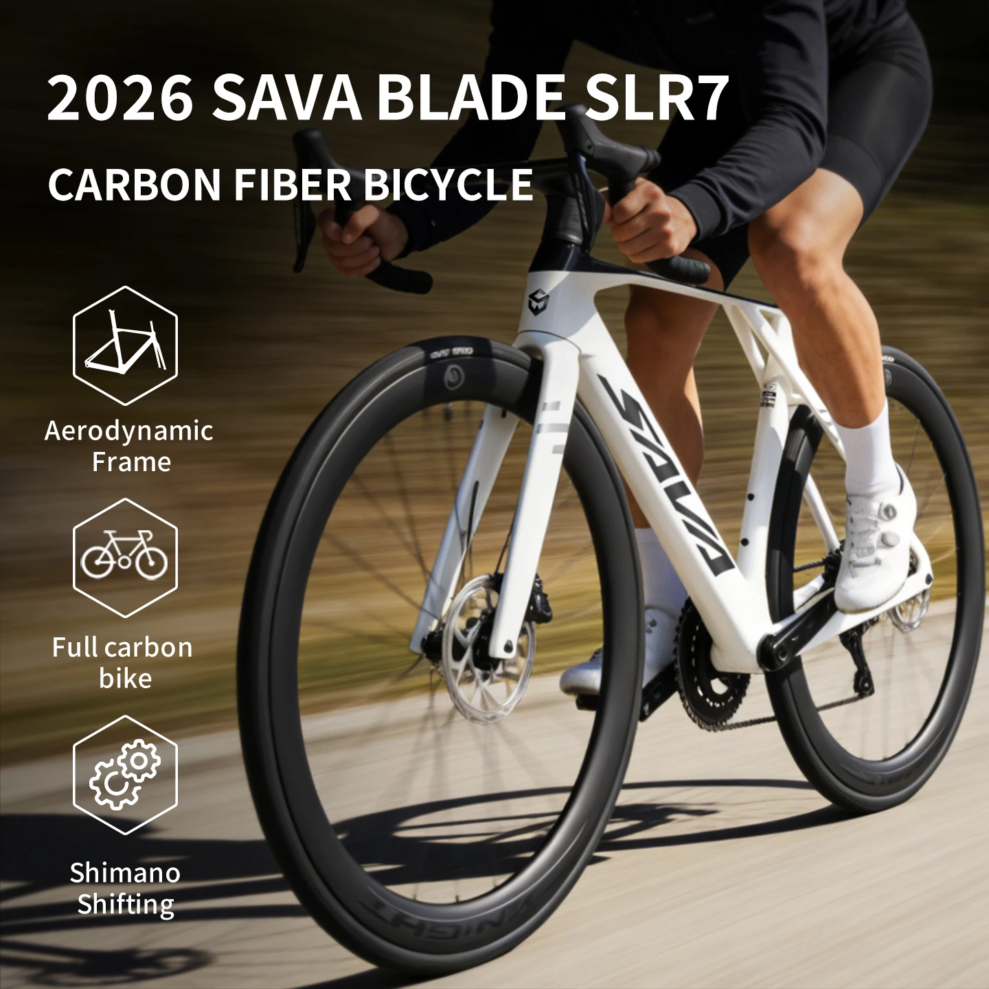 SAVA 2026 new Full Carbon Fiber Road Bike 24 Speed E-Shift with SHIMAN0 7170 DI2 Kit Race Class - Elite Cycling Road Machine
SAVA 2026 new Full Carbon Fiber Road Bike 24 Speed E-Shift with SHIMAN0 7170 DI2 Kit Race Class - Elite Cycling Road Machine