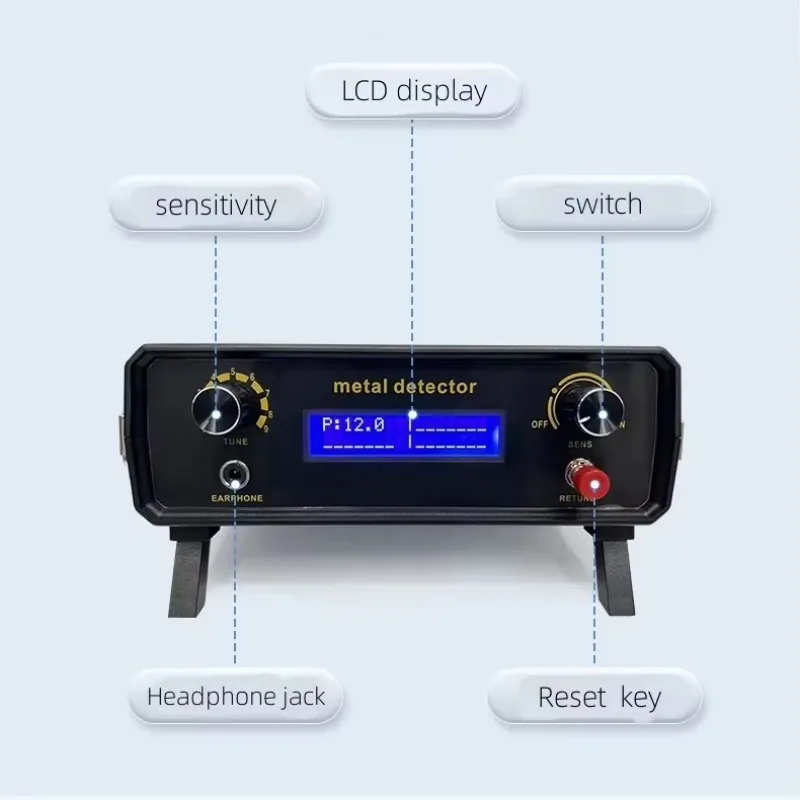 Professional Pulse Induction Metal Detector for Underground Gold Detection Long Range Metal Detection Equipment
Professional Pulse Induction Metal Detector for Underground Gold Detection Long Range Metal Detection Equipment