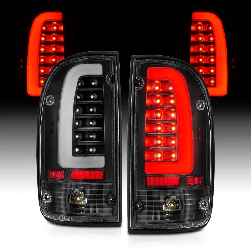 AmeriLite for 1995-2000 Tacoma Pickup C-Type LED Tube Black Replacement Tail Light Brake Lamp Set - Driver
AmeriLite for 1995-2000 Tacoma Pickup C-Type LED Tube Black Replacement Tail Light Brake Lamp Set - Driver