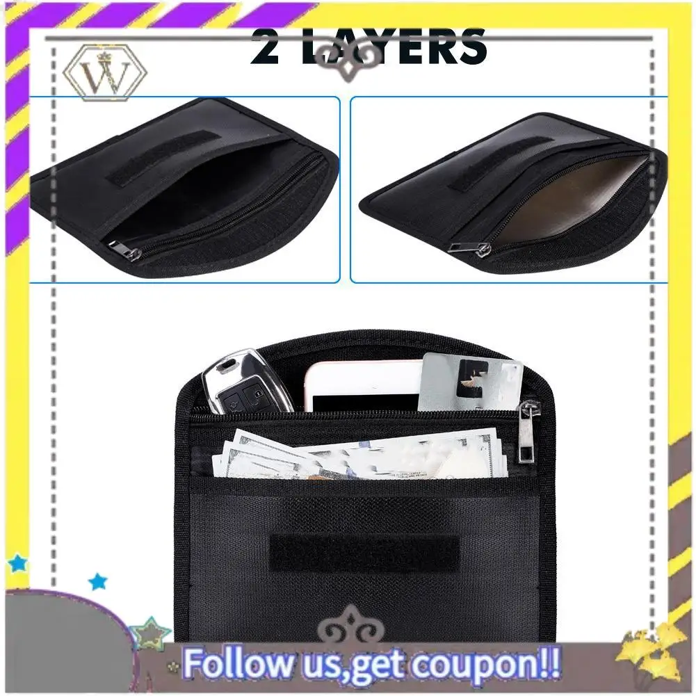 New Portable Fireproof & Waterproof Document Envelope File Folder Cash Pouch Valuables Money Bag Anti-Signal Bag
New Portable Fireproof & Waterproof Document Envelope File Folder Cash Pouch Valuables Money Bag Anti-Signal Bag