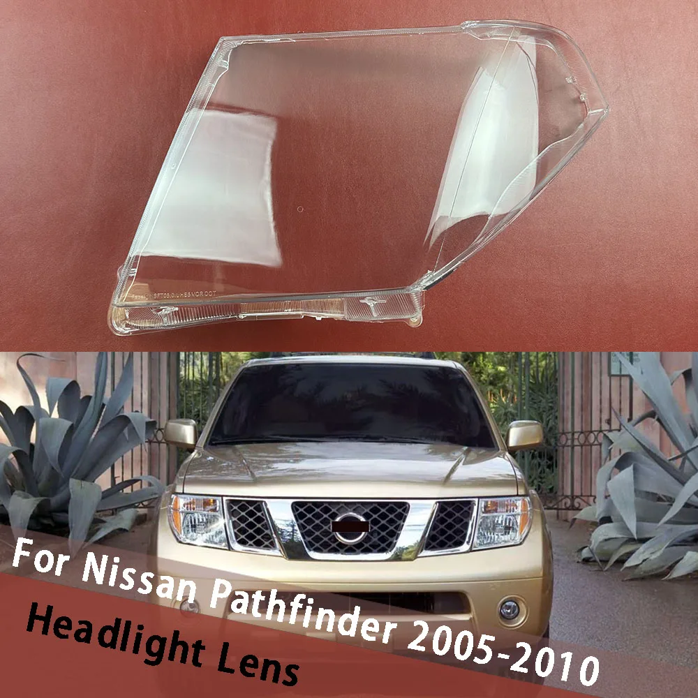 For Nissan Pathfinder 2005-2010 Headlight Cover Transparent Shade Lens Headlamp Shell Plexiglass Replace Original Lampshade
For Nissan Pathfinder 2005-2010 Headlight Cover Transparent Shade Lens Headlamp Shell Plexiglass Replace Original Lampshade