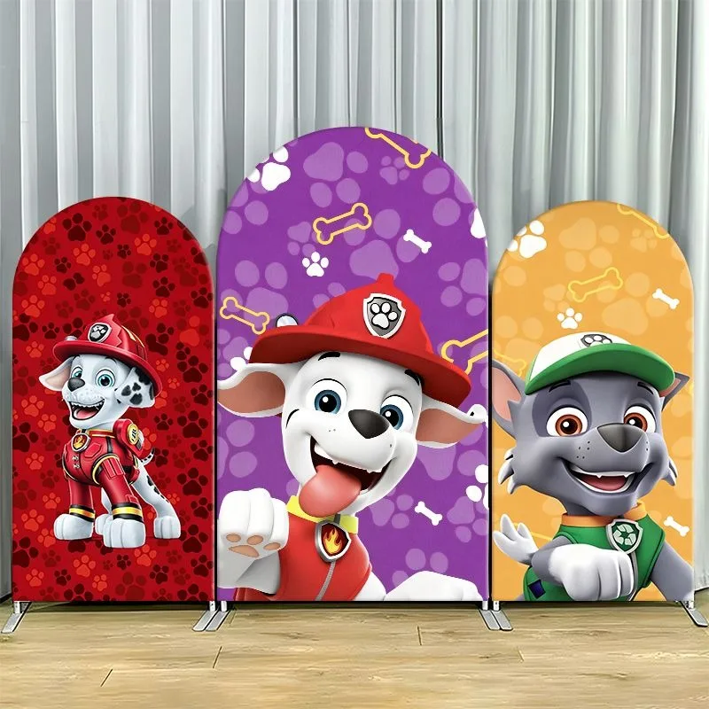 Paw Patrol Arch Backdrop Cover Thick Fabric Custom Party Decoration Dog Character Bone Paw Print Birthday Event Decor Supplies
Paw Patrol Arch Backdrop Cover Thick Fabric Custom Party Decoration Dog Character Bone Paw Print Birthday Event Decor Supplies
