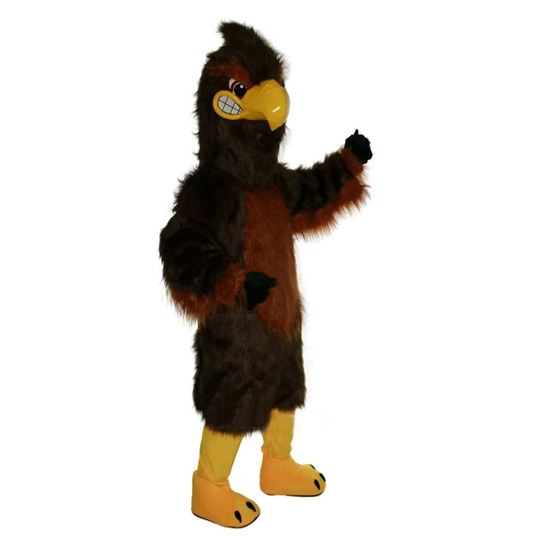 Strong Brown Eagle Cartoon Mascot Costume Custom High Quality Plush Falcon Hawk Theme Mascotte Fancy Dress Kit for Sport Games
Strong Brown Eagle Cartoon Mascot Costume Custom High Quality Plush Falcon Hawk Theme Mascotte Fancy Dress Kit for Sport Games