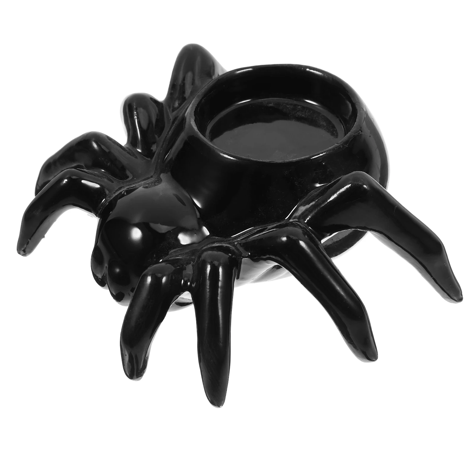 Decorative Ceramic Halloween Spider Holder Lightweight Tea Light Candlestick for Dining Table Home Table Centerpiece
Decorative Ceramic Halloween Spider Holder Lightweight Tea Light Candlestick for Dining Table Home Table Centerpiece