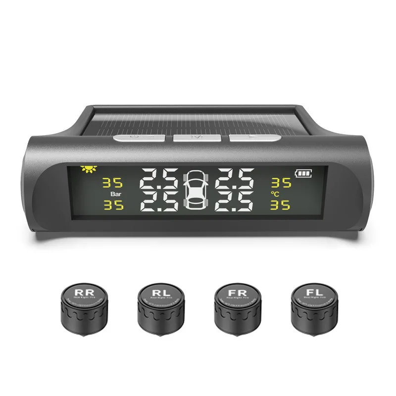 Car Tire Pressure Monitoring System, Internal & External TPMS Tire Pressure Detector for Vehicle Onboard Use
Car Tire Pressure Monitoring System, Internal & External TPMS Tire Pressure Detector for Vehicle Onboard Use