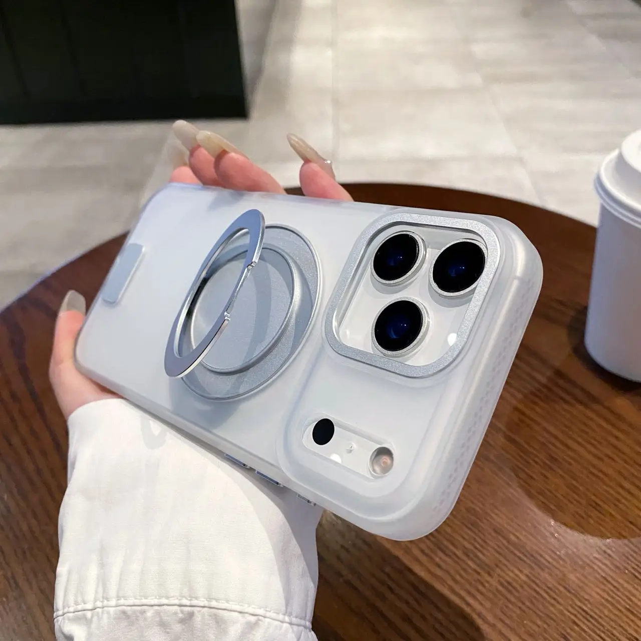 Luxury Magsafe With Ring Holder Stand Phone Case For iPhone 13 14 15 16 17 Pro Max Air Plus Magnetic Transparent Bumper Cover
Luxury Magsafe With Ring Holder Stand Phone Case For iPhone 13 14 15 16 17 Pro Max Air Plus Magnetic Transparent Bumper Cover