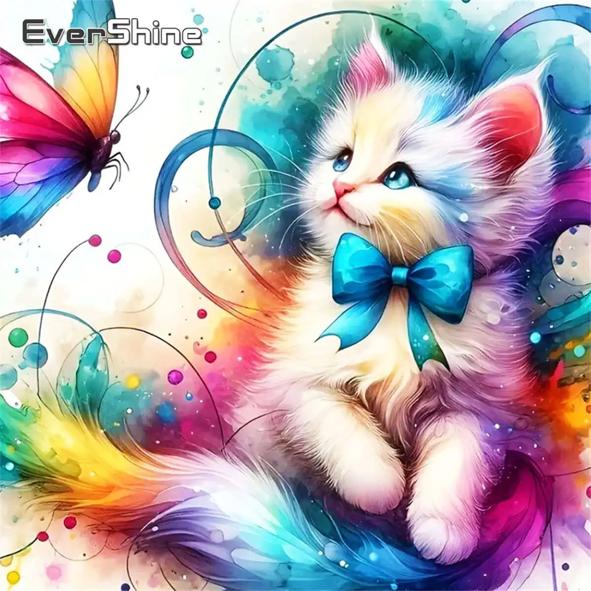 Evershine Алмазная мозаика кошка животное красочная подходит для начинающих Алмазная вышивка мультфильм бабочка живопись ребенок хобби
Evershine Алмазная мозаика кошка животное красочная подходит для начинающих Алмазная вышивка мультфильм бабочка живопись ребенок хобби