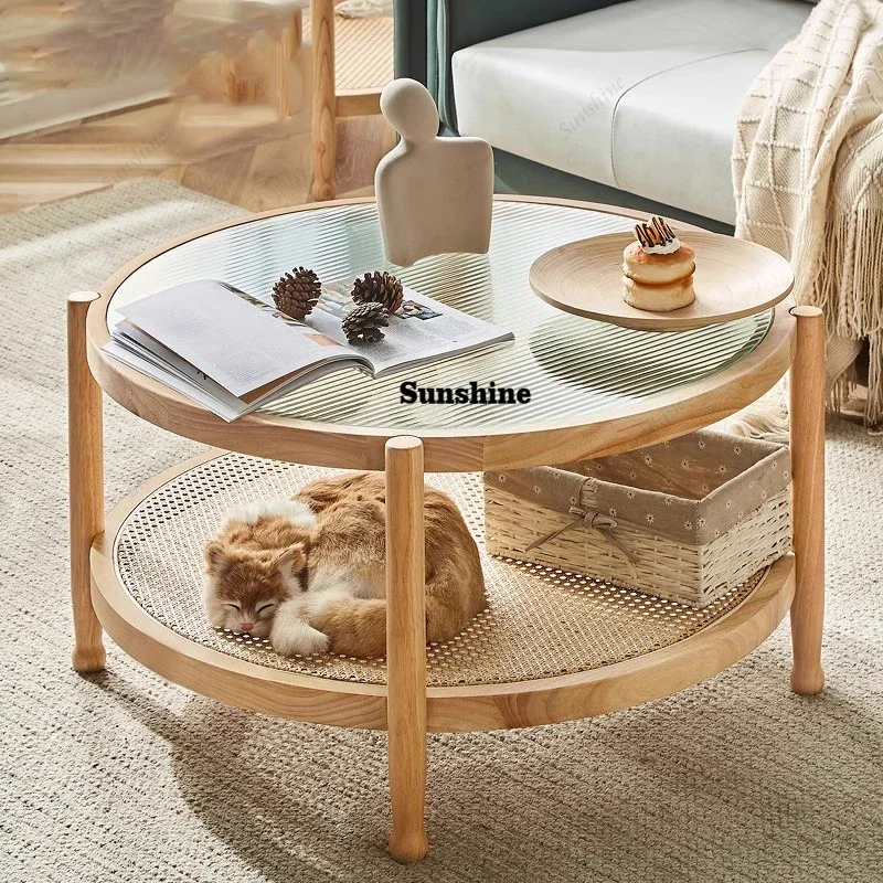 TDRound Japanese Style Coffee Table Vintage Trendy Luxury Modern Coffee Table Minimalist Unique Living Room Coffee Table Furnitu
TDRound Japanese Style Coffee Table Vintage Trendy Luxury Modern Coffee Table Minimalist Unique Living Room Coffee Table Furnitu