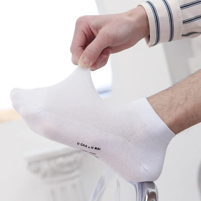 Men'S Mesh Socks Summer Thin Breathable Cotton Socks Low Tube Solid Color Sport Fallow Short Stockings for Men Absorb Sweat
Men'S Mesh Socks Summer Thin Breathable Cotton Socks Low Tube Solid Color Sport Fallow Short Stockings for Men Absorb Sweat