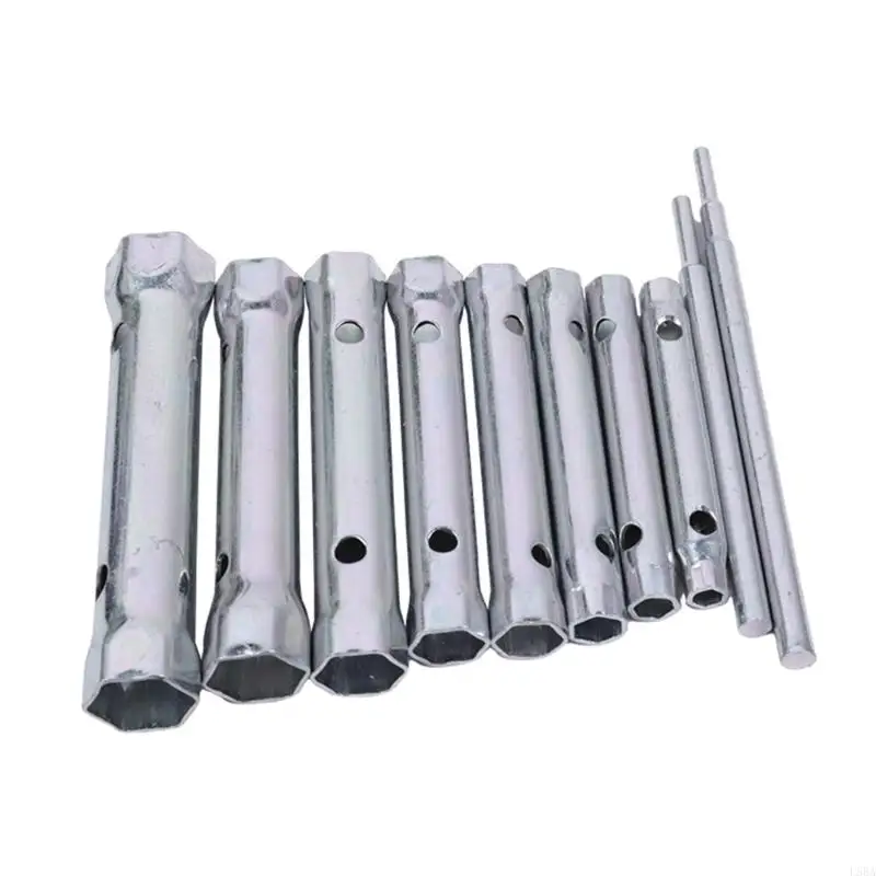 10Piece/set Shower Socket Wrench Plumbing Socket Wrench Metric Size 6mm-22mm for Plumbing Repairs and Tub Removal
10Piece/set Shower Socket Wrench Plumbing Socket Wrench Metric Size 6mm-22mm for Plumbing Repairs and Tub Removal
