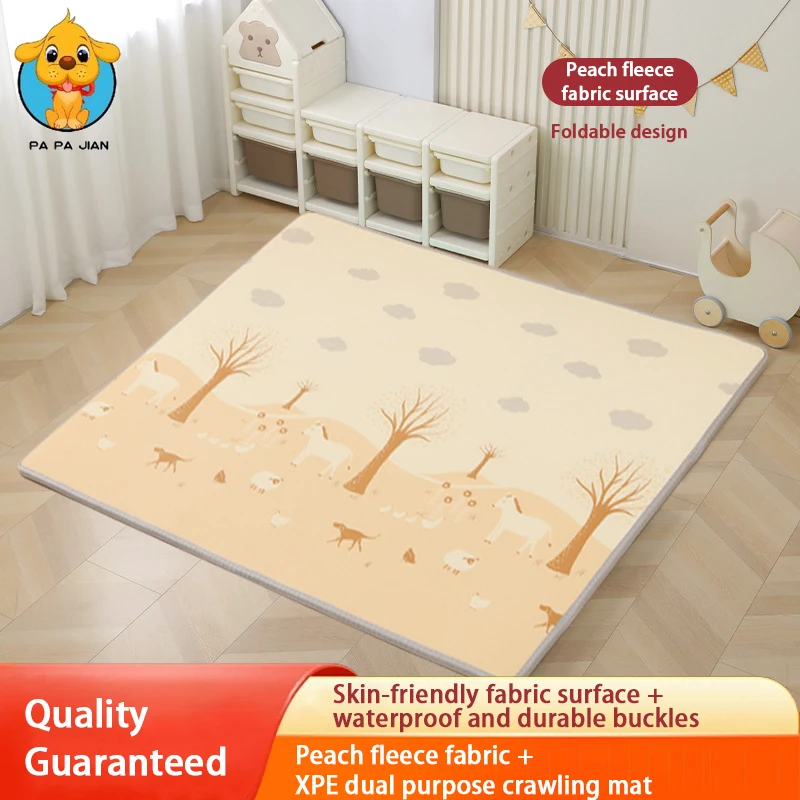 Складной детский коврик для ползания Персиковый бархатный коврик для ползания XPE Игровые коврики из утолщенной ткани Детский пенопластовый коврик для дома и гостиной
Складной детский коврик для ползания Персиковый бархатный коврик для ползания XPE Игровые коврики из утолщенной ткани Детский пенопластовый коврик для дома и гостиной