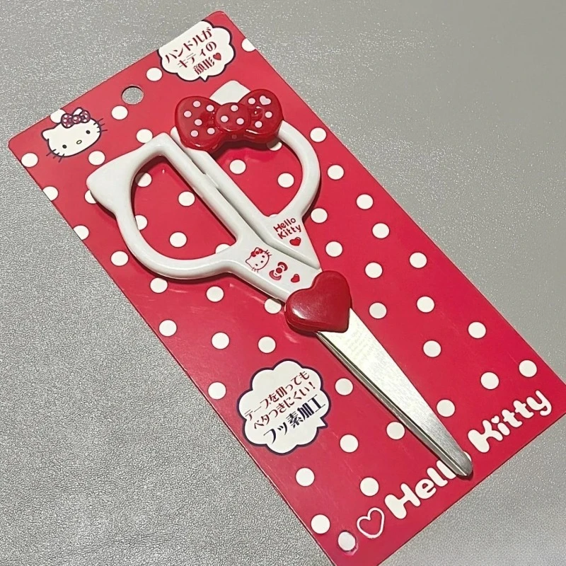 Scissors Hello Kitty Anime Peripheral DIY Hand Account Cut Paper Unboxing Round Head Scissors Cute Cartoon Bow Manual Y2k
Scissors Hello Kitty Anime Peripheral DIY Hand Account Cut Paper Unboxing Round Head Scissors Cute Cartoon Bow Manual Y2k