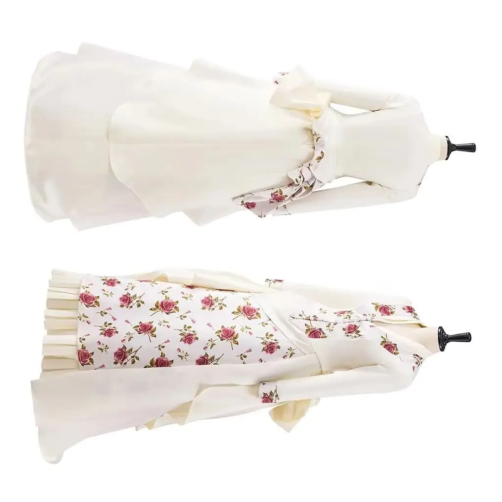 Victorian Edwardian Floral Morning Bustle Dress Medieval Royal Court Noble Princess Wedding Costume Manor Duchess Tea Party Gown
Victorian Edwardian Floral Morning Bustle Dress Medieval Royal Court Noble Princess Wedding Costume Manor Duchess Tea Party Gown