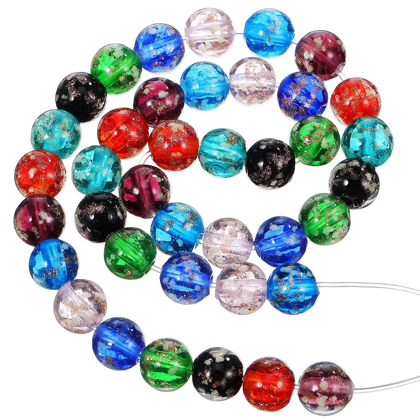 40 Pcs Glow in Beads Purple Green Red Black Decorative Craft Jewelry Tiny Glass Beads Making Supplies
40 Pcs Glow in Beads Purple Green Red Black Decorative Craft Jewelry Tiny Glass Beads Making Supplies