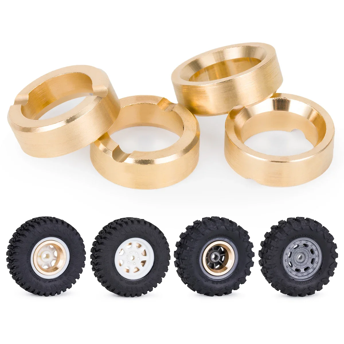 Wheel Hub Counterweight for AXIAL 1/30 SCX30 RC Car Metal Upgrade OP Accessories Parts
Wheel Hub Counterweight for AXIAL 1/30 SCX30 RC Car Metal Upgrade OP Accessories Parts