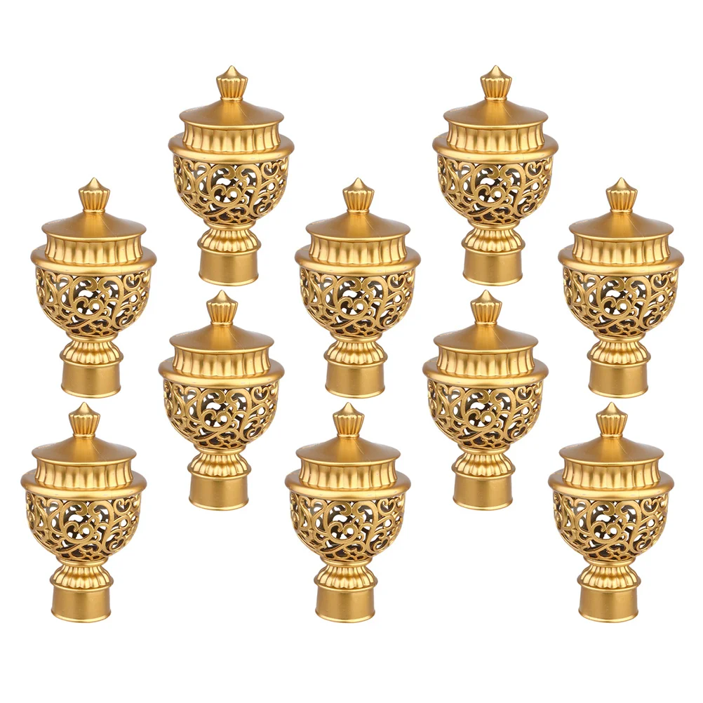 10Pcs Window Curtain Rod Finials European Style Decorative End Caps Roman Design Curtain Accessories C Curtains Supplies
10Pcs Window Curtain Rod Finials European Style Decorative End Caps Roman Design Curtain Accessories C Curtains Supplies