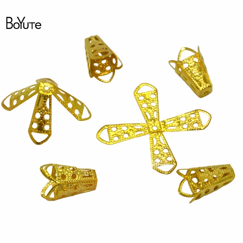 BoYuTe (1000 Pieces/Lot) 10*16MM Metal Iron Filigree Flower Bead Caps for Tassels Diy Jewelry Accessories Parts
BoYuTe (1000 Pieces/Lot) 10*16MM Metal Iron Filigree Flower Bead Caps for Tassels Diy Jewelry Accessories Parts