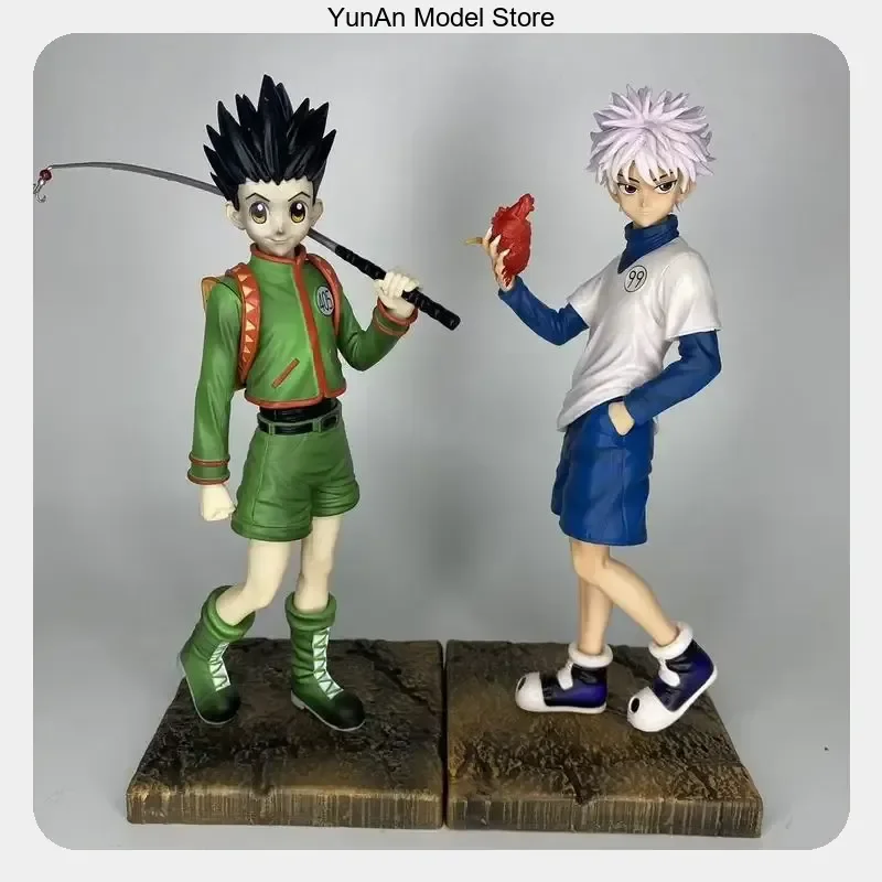Anime Figure Car Desktop Model Ornament 27cm Hunter x Hunter Killua Zoldyck Heart Snatching & Gon Freecss Fishing Rod Gift
Anime Figure Car Desktop Model Ornament 27cm Hunter x Hunter Killua Zoldyck Heart Snatching & Gon Freecss Fishing Rod Gift