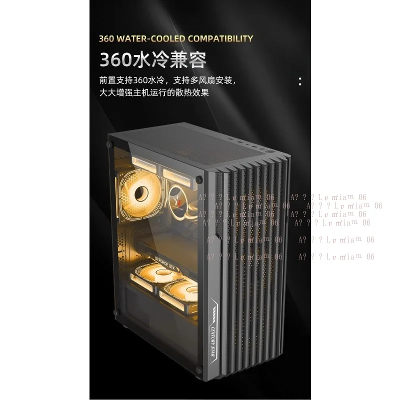 MATX Desktop Computer Case Office PC Thick Steel Gaming Chassis Support 360mm Liquid Cooler
MATX Desktop Computer Case Office PC Thick Steel Gaming Chassis Support 360mm Liquid Cooler