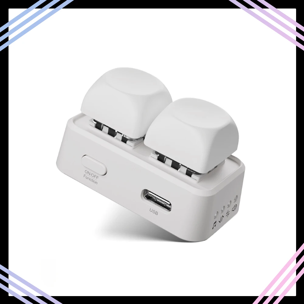 HanLinYue Free2 Mini Wireless Mechanical Keyboard Bluetooth Page Flipper E-book Reader Mobile Phone Remote Control For XTEINK X4
HanLinYue Free2 Mini Wireless Mechanical Keyboard Bluetooth Page Flipper E-book Reader Mobile Phone Remote Control For XTEINK X4