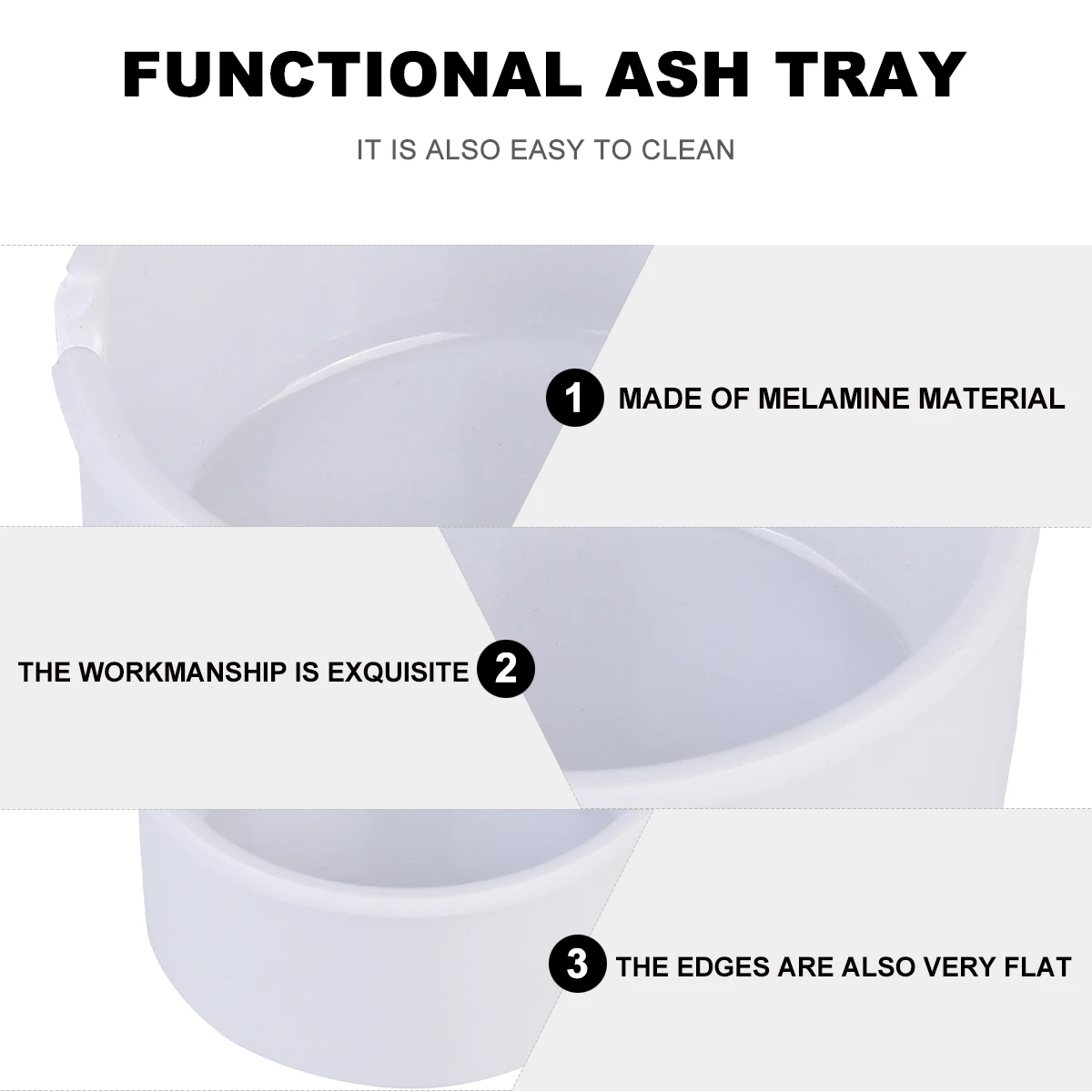 Portable Ashtray Round Shape Melamine Household Smoking Imitation Porcelain Easy Clean Patio Garden Bar Outdoor Gift 
Portable Ashtray Round Shape Melamine Household Smoking Imitation Porcelain Easy Clean Patio Garden Bar Outdoor Gift