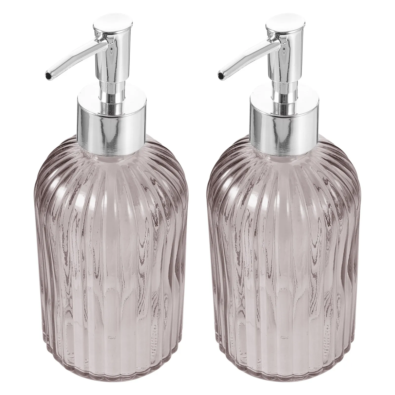 2Pcs Premium Glass Pump Bottles for Hand Soap Shampoo Lotion Travel Refillable Dispenser Leakproof Lightweight Vertical Grain
2Pcs Premium Glass Pump Bottles for Hand Soap Shampoo Lotion Travel Refillable Dispenser Leakproof Lightweight Vertical Grain