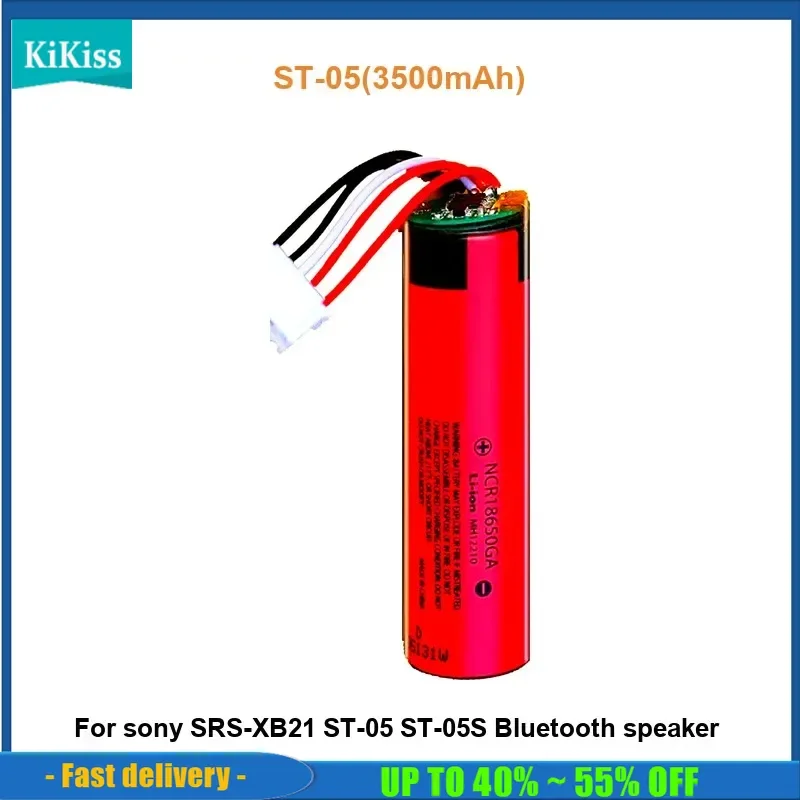 Speaker Battery For sony SRS-XB21 ST-05 ST-05S Bluetooth speaker ST-05(3500mAh) 2700mAh Real Capacity
Speaker Battery For sony SRS-XB21 ST-05 ST-05S Bluetooth speaker ST-05(3500mAh) 2700mAh Real Capacity