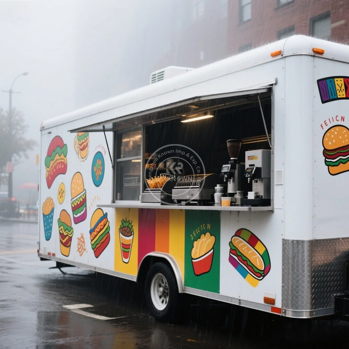 New Unpowered Mobile Coffee Trailer USA Standard Food Vending Cart Food Car Custom Color Pull The Dining Cart
New Unpowered Mobile Coffee Trailer USA Standard Food Vending Cart Food Car Custom Color Pull The Dining Cart