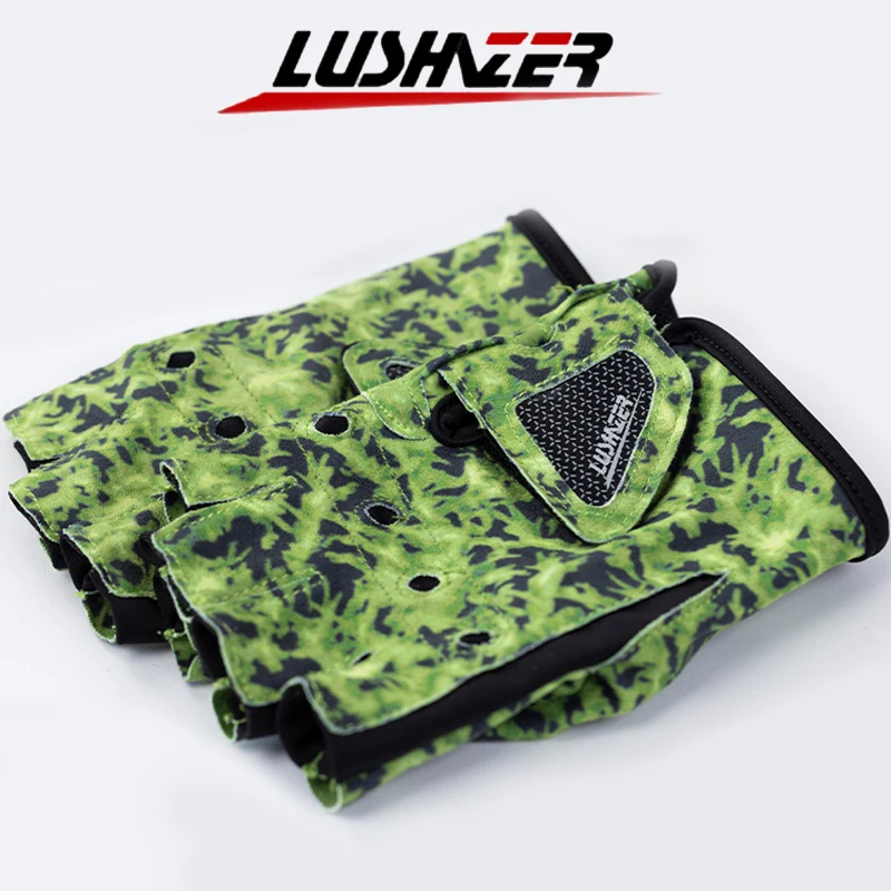 LUSHAZER Fishing Gloves Sun Protection Fishing Gloves Anti Slip Half-Finger Gloves Fly Fishing Accessories
LUSHAZER Fishing Gloves Sun Protection Fishing Gloves Anti Slip Half-Finger Gloves Fly Fishing Accessories
