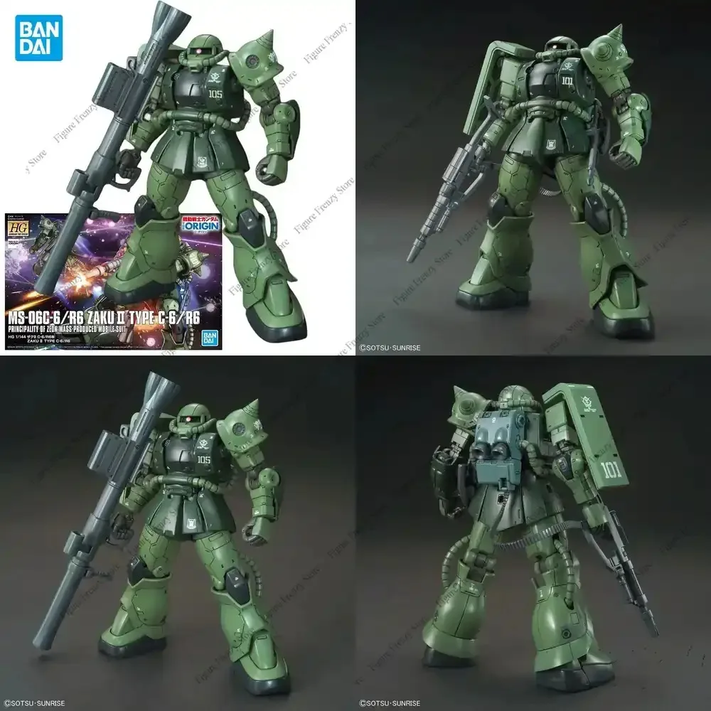 Special Offer Bandai Gundam Model Kit MS-06C Zaku II Anime Action Figure HG GTO 025 Collectible Toy Ornament for Kids
Special Offer Bandai Gundam Model Kit MS-06C Zaku II Anime Action Figure HG GTO 025 Collectible Toy Ornament for Kids