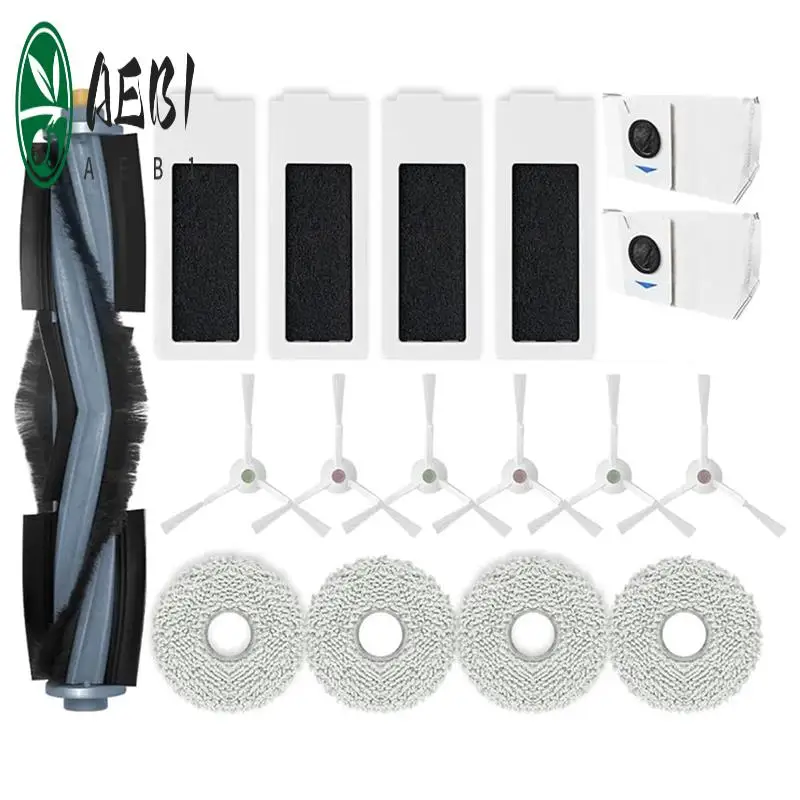 AEB1-для робота-пылесоса Ecovacs Deebot T20 Omni, запасные части, основные боковые щетки, фильтр Hepa, швабра, тканевые мешки для пыли
AEB1-для робота-пылесоса Ecovacs Deebot T20 Omni, запасные части, основные боковые щетки, фильтр Hepa, швабра, тканевые мешки для пыли