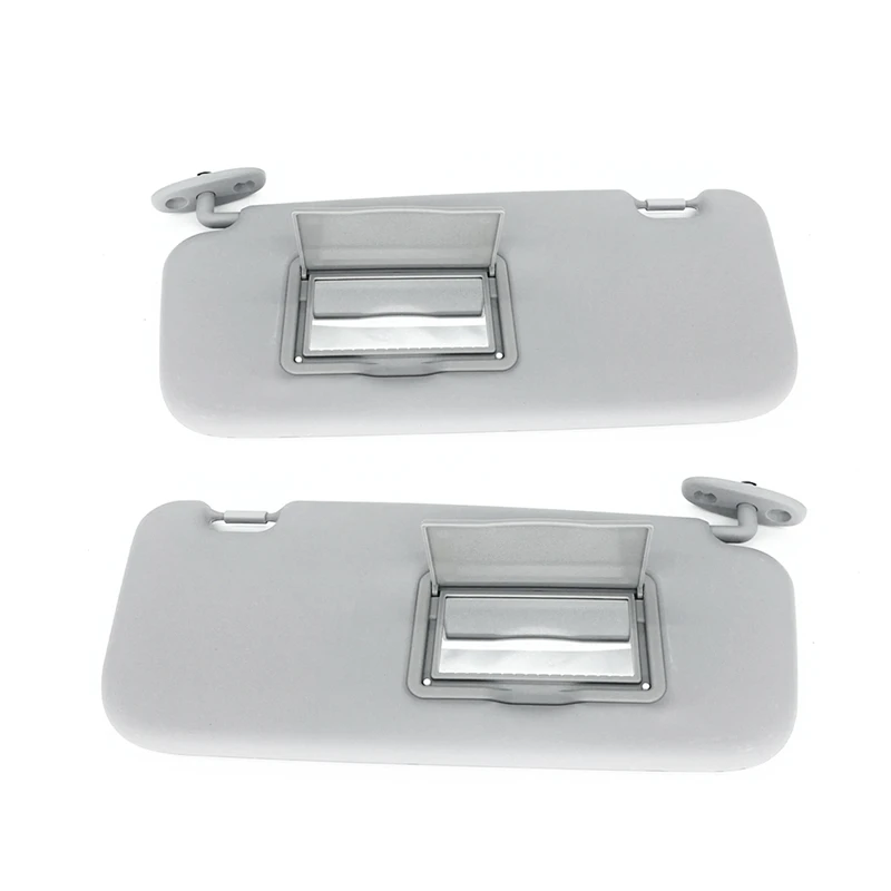 1 пара серых солнцезащитных козырьков с зеркалом 800210-1C200QS 852201 C200QS для Hyundai Getz Click 2002-2012 солнцезащитные козырьки-A02Q
1 пара серых солнцезащитных козырьков с зеркалом 800210-1C200QS 852201 C200QS для Hyundai Getz Click 2002-2012 солнцезащитные козырьки-A02Q