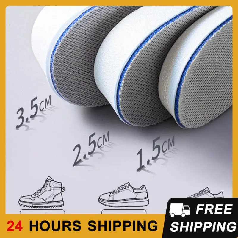 1.5-3.5cm Invisible Height Increase Insoles Deodorant Breathable Cushion Running Pad For Feet Men Women Orthopedic Insoles
1.5-3.5cm Invisible Height Increase Insoles Deodorant Breathable Cushion Running Pad For Feet Men Women Orthopedic Insoles