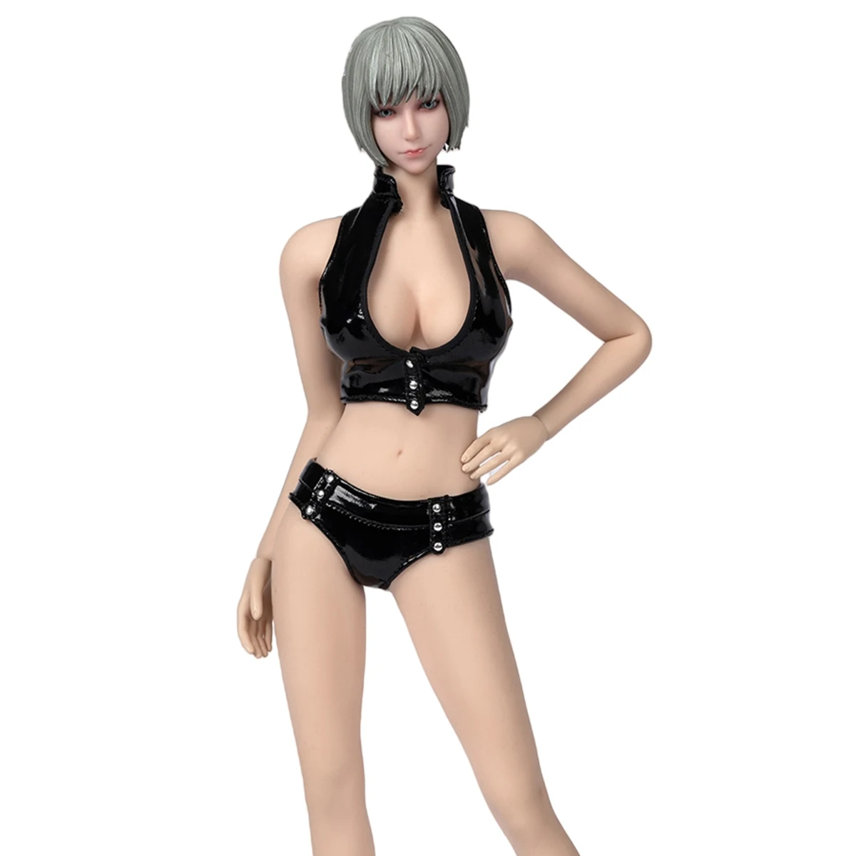 HiPlay 1/6 женский черный кожаный жилет + кожаные шорты, комплект кукольной одежды, аксессуар для 12-дюймовой фигурки
HiPlay 1/6 женский черный кожаный жилет + кожаные шорты, комплект кукольной одежды, аксессуар для 12-дюймовой фигурки